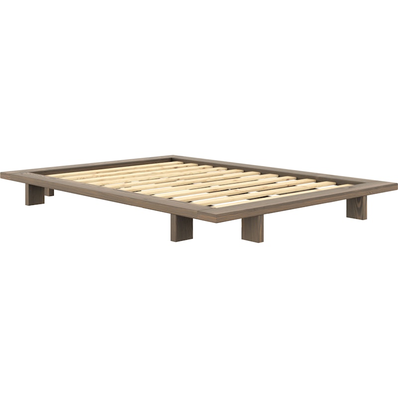 Japan Bed Frame Carob Brown, 140x200 cm
