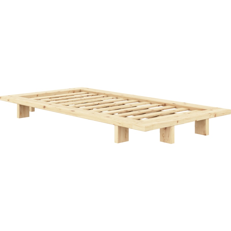 Japan Bed Frame Raw, 90x200 cm