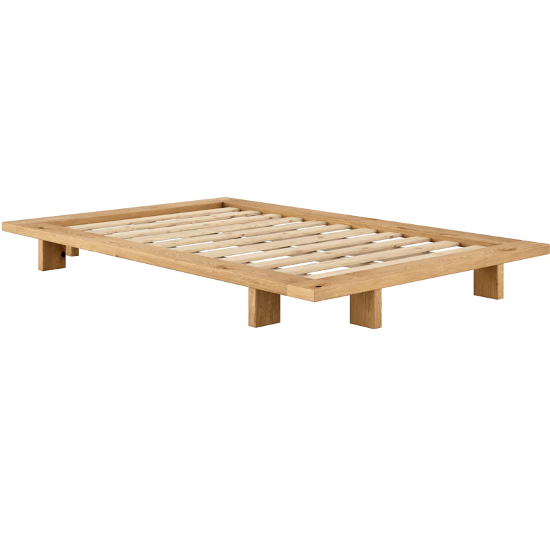 Japan Bed Frame Oiled Oak, 120x200 cm
