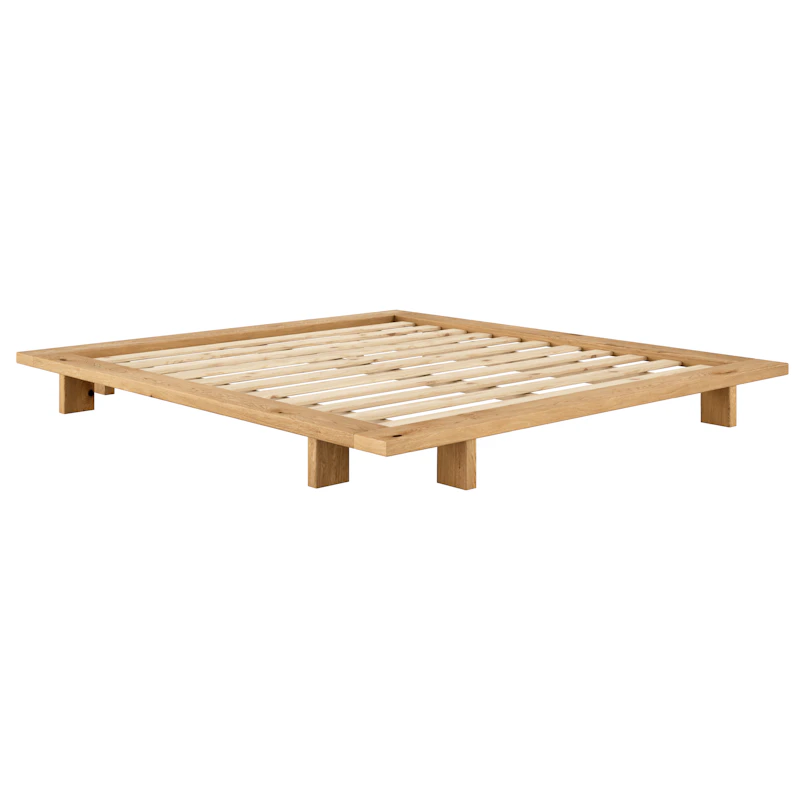 Japan Bed Frame Oiled Oak, 180x200 cm