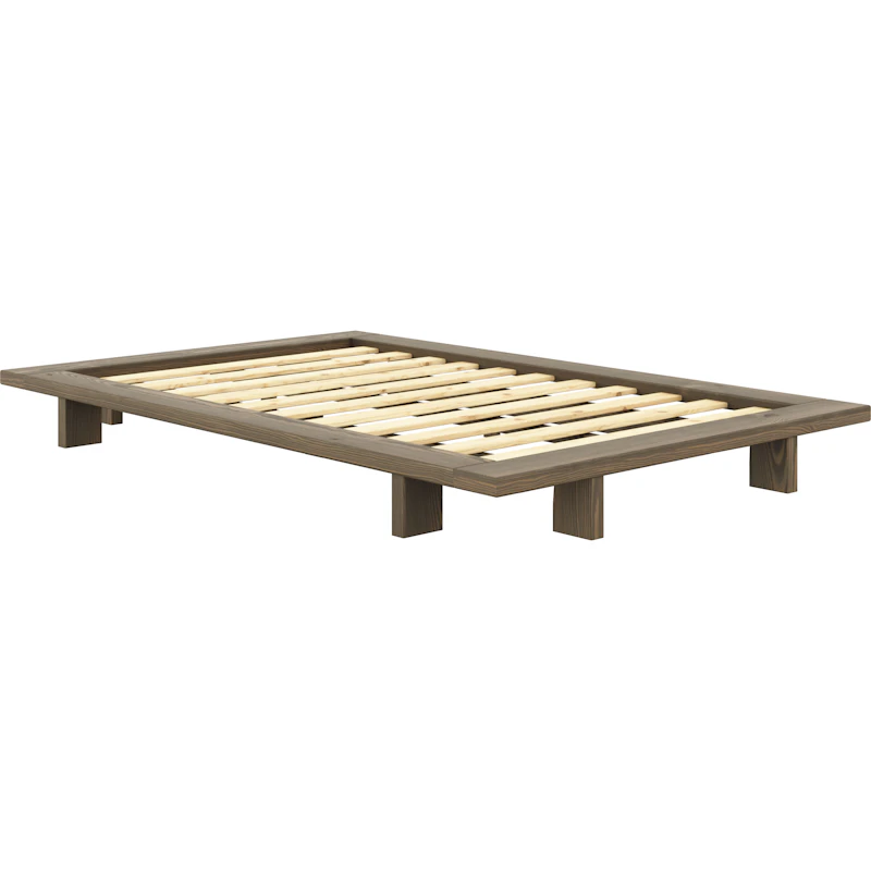 Japan Bed Frame Carob Brown, 120x200 cm
