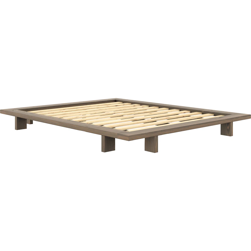 Japan Bed Frame Carob Brown, 160x200 cm