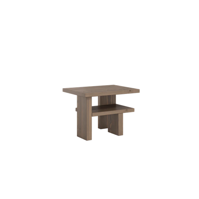 Japan Side Table Carob Brown