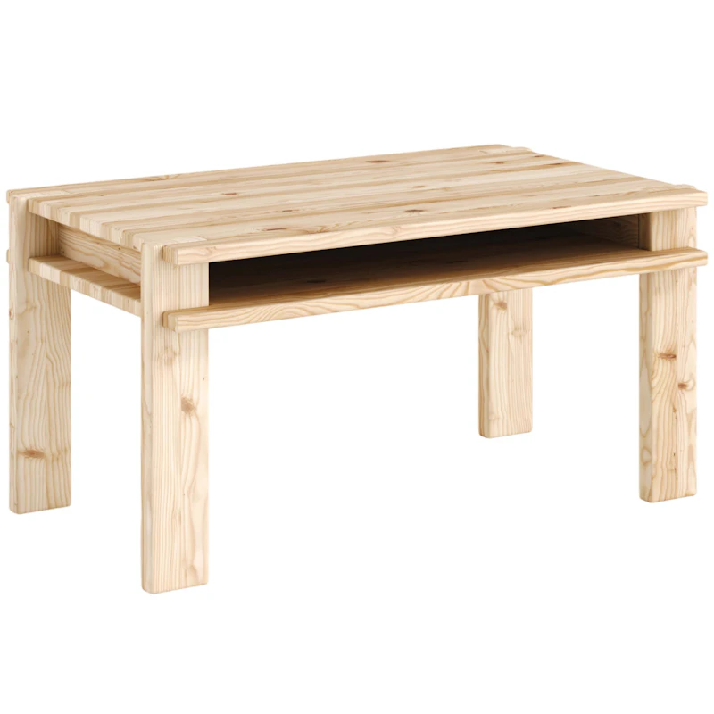 Tuck Coffee Table Rectangular, Raw
