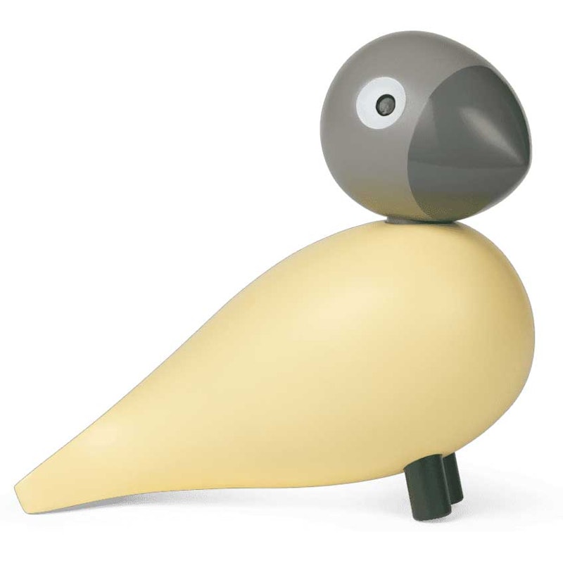 Bella Year Bird 2025 12,5 cm, Creme / Grey