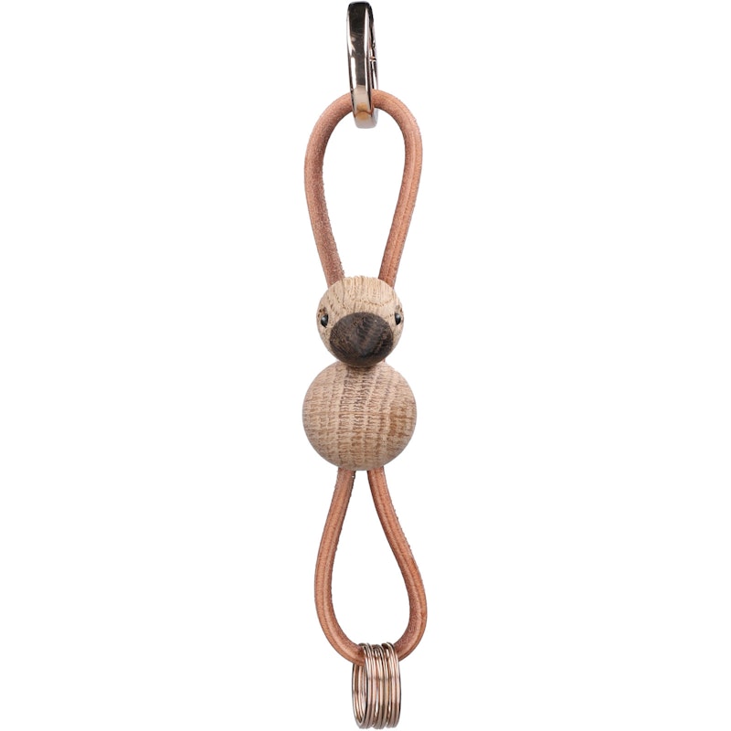 Keyring Oak / Gold