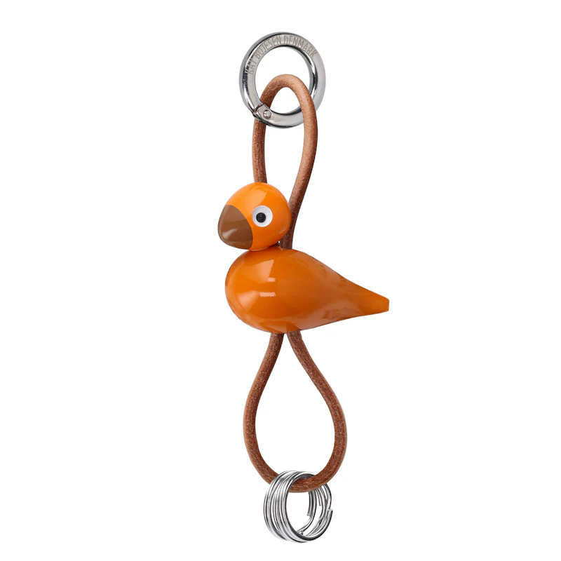 Songbird Keyring, Orange