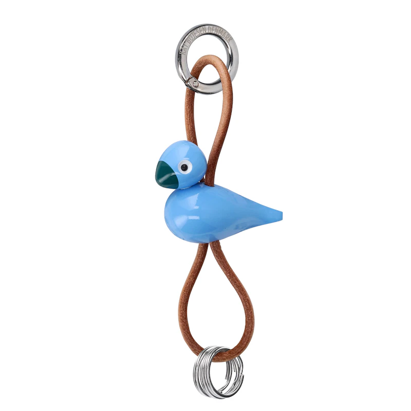 Songbird Keyring, Blue