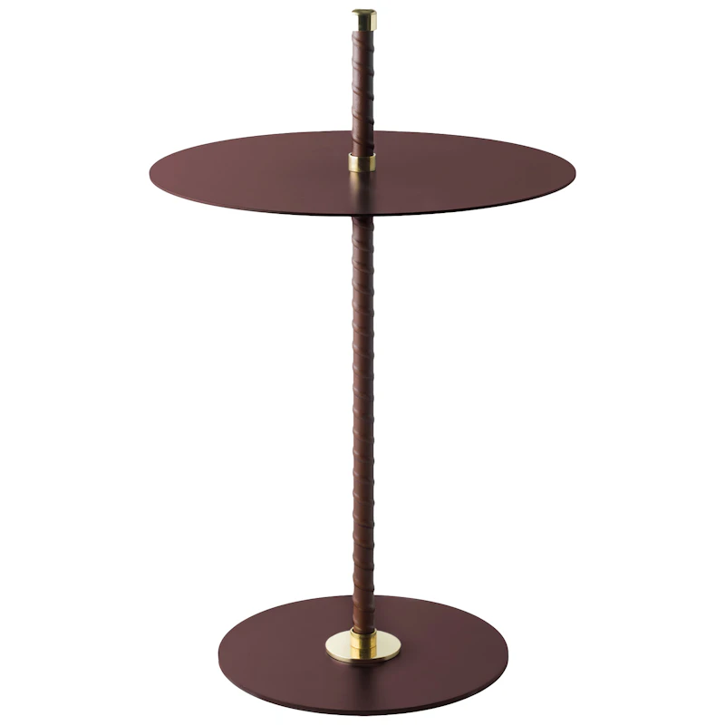 Cabaret Side Table, Burgundy