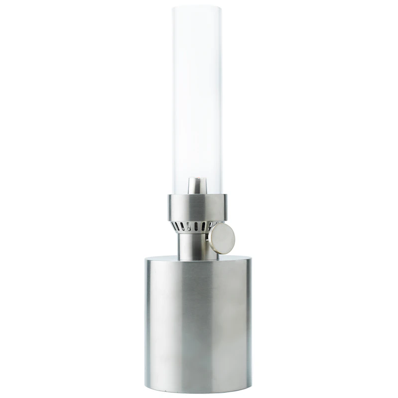 Platina Small Oil Lamp, Steel