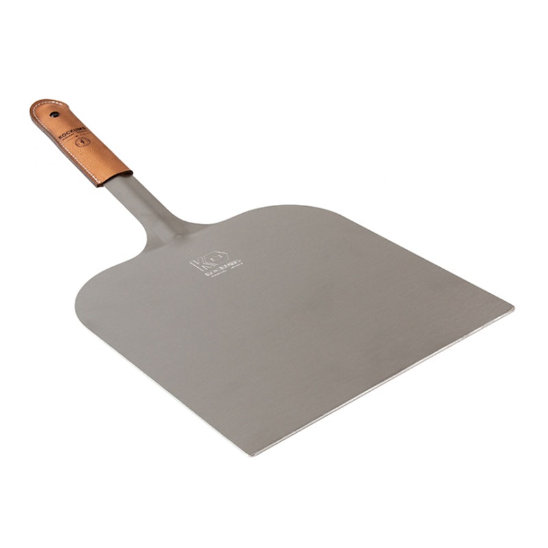 Pizza Peel Stainless Steel With Handle In Tärnsjö Leather