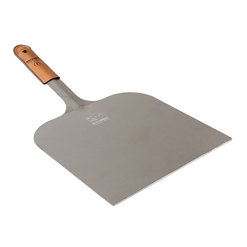 Pizza Peel Stainless Steel With Handle In Tärnsjö Leather