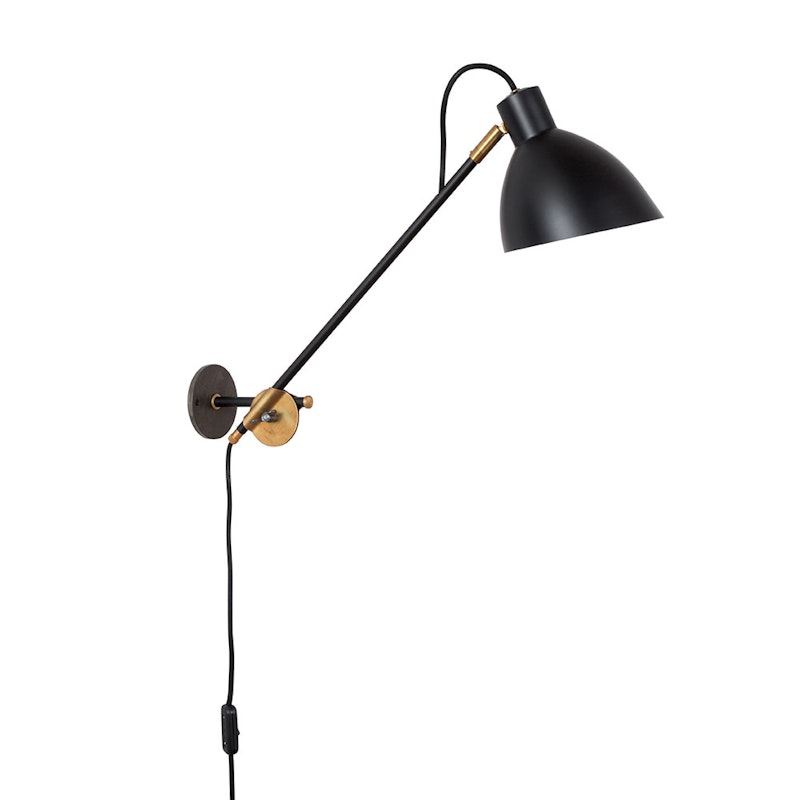 KH#1 Wall Lamp Long, Black