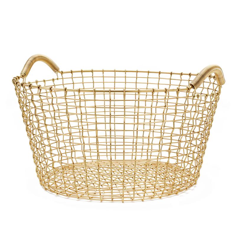 Classic 35 Basket, Brass