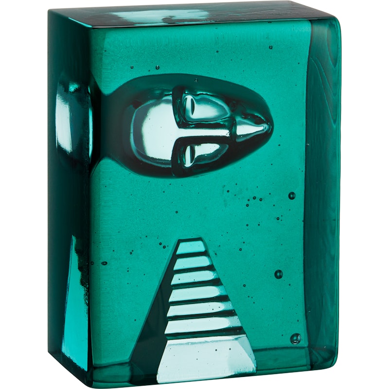 Azur Art Glass Petrol Blue, Stairs