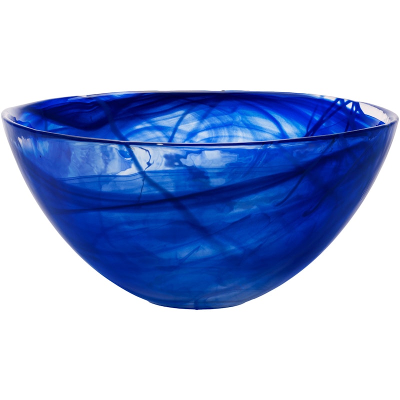 Contrast Bowl Blue, 35 cm
