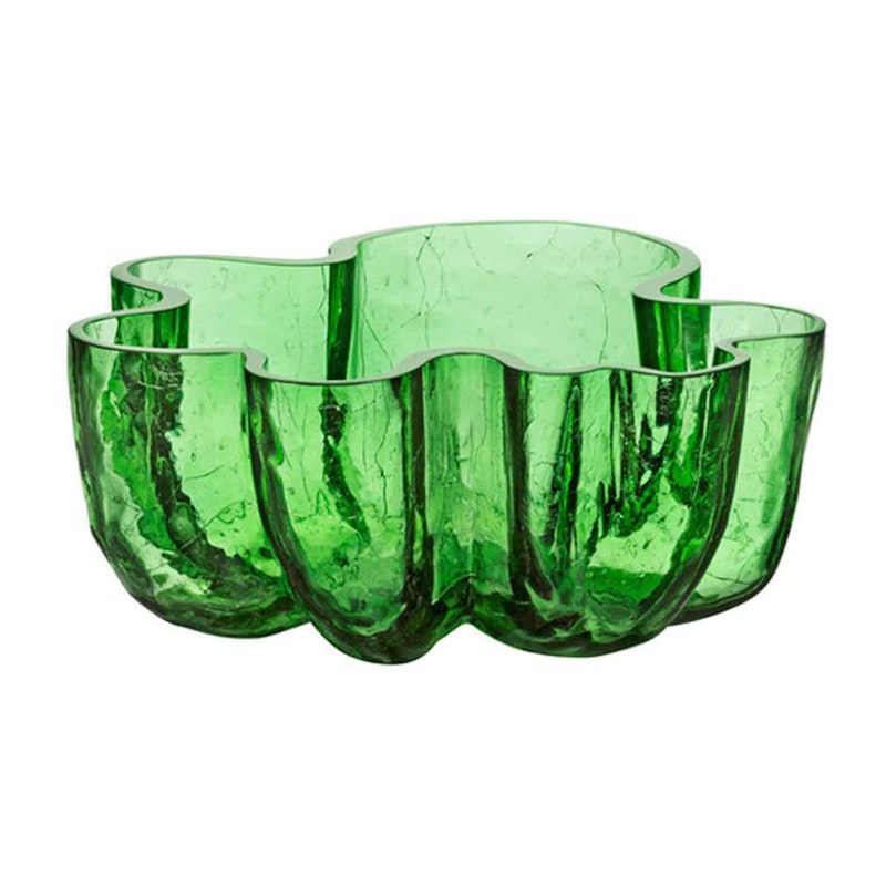 Crackle Bowl 10.5 cm, Green