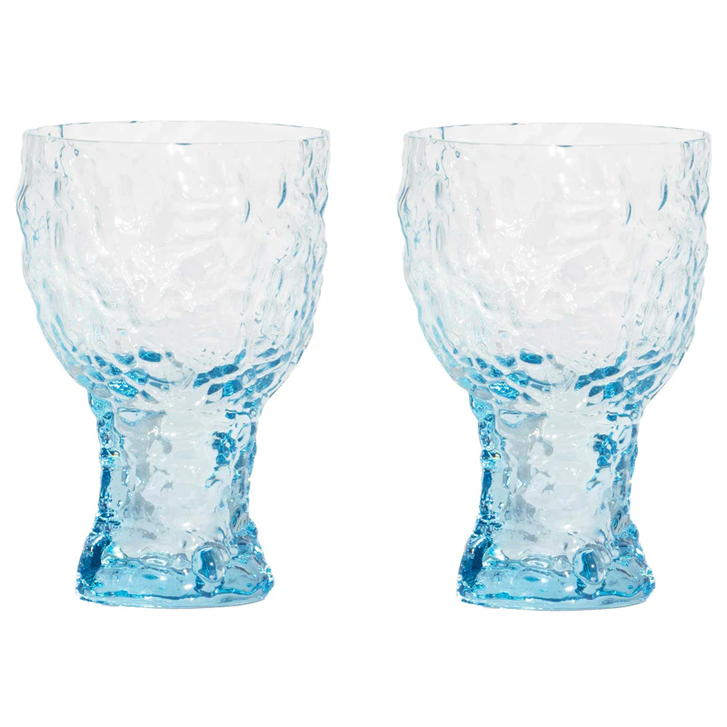 Moss Highball Glasses 42 cl 2-pack, Blue