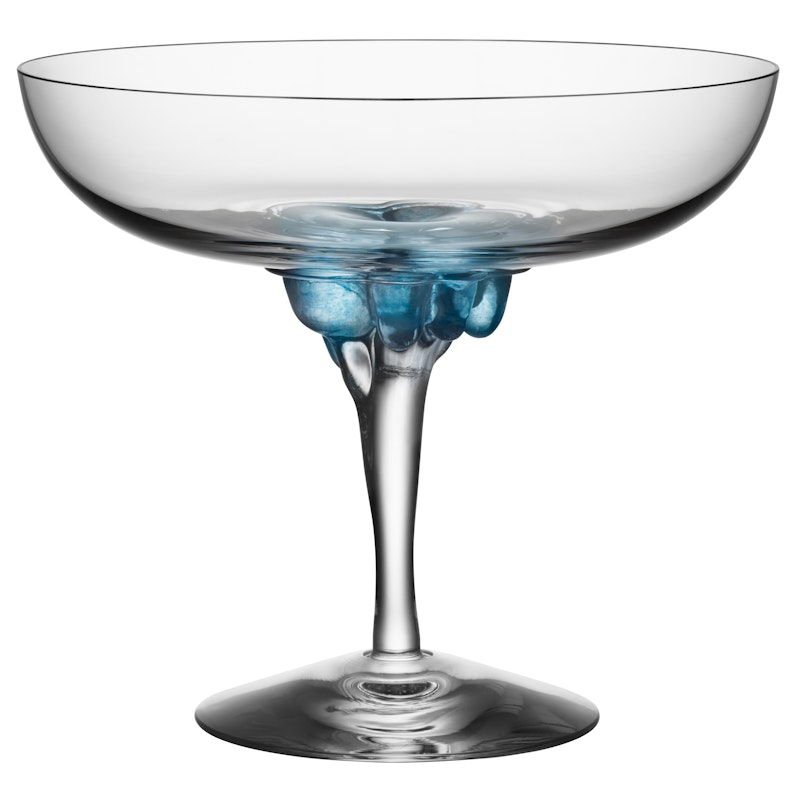 Sugar Dandy Champagne Coupe, Blue