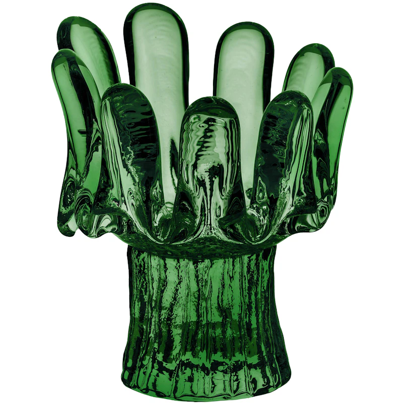 Sunflower Candle Holder 11,5 cm, Green
