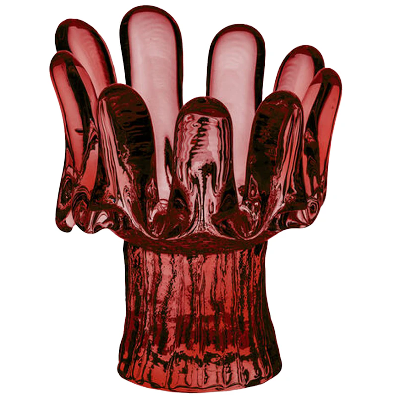 Sunflower Candle Holder Red, 11,5 cm