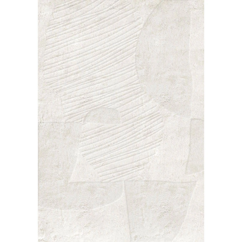 Artisan Guild Wool Rug 250x350 cm, Bone White