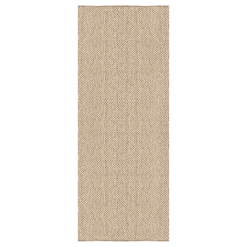 Basket Weave Sisal Rug 75x240 cm, Natural