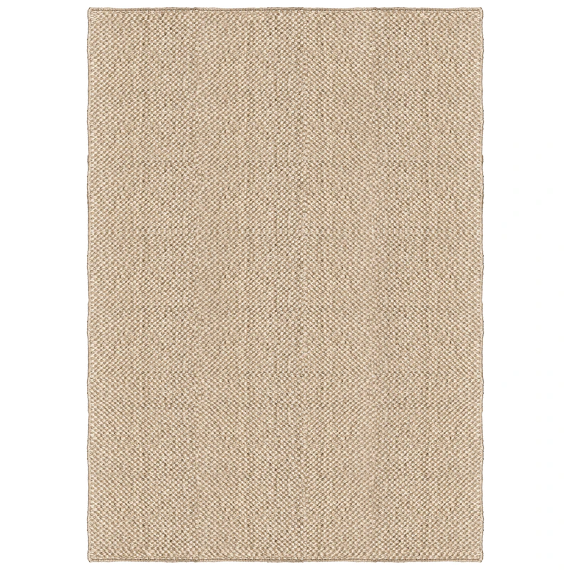 Basket Weave Sisal Rug 140x200 cm, Natural