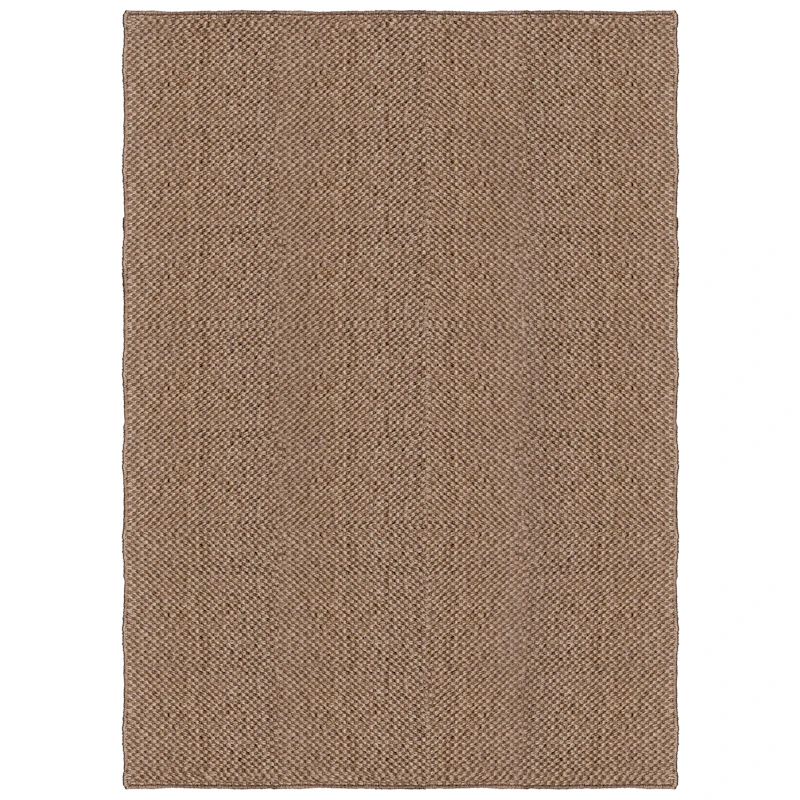 Basket Weave Sisal Rug 200x300 cm, Brown
