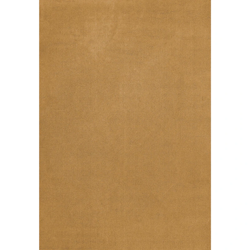 Classic Solid Wool Rug 300x400 cm, Ochre