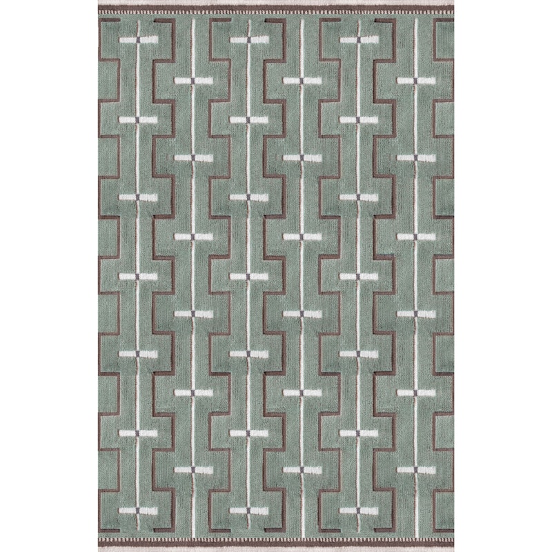 Johanna Wool Rug 250x350 cm, Sage