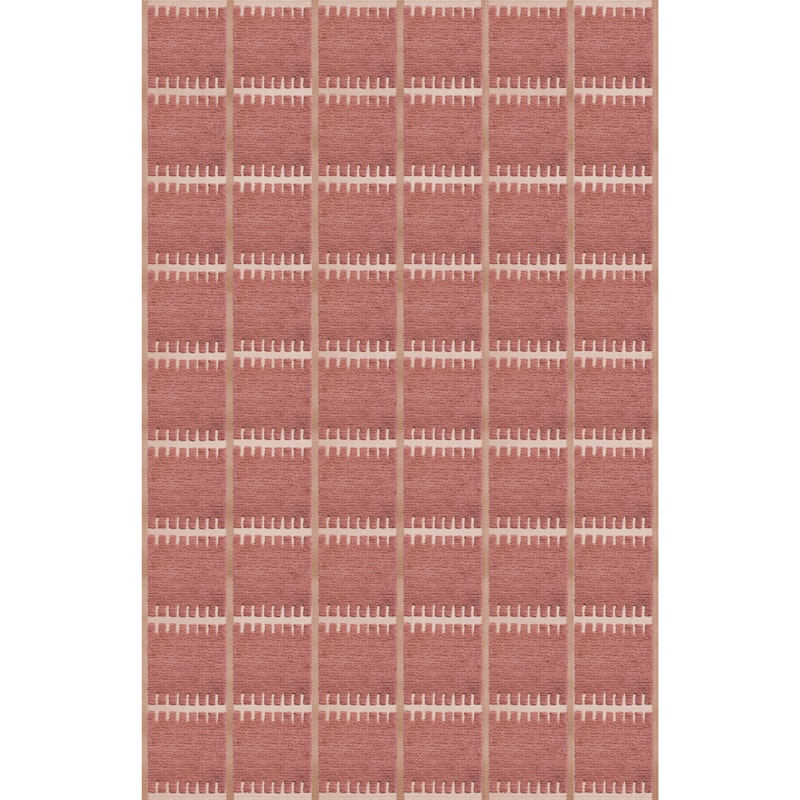 Lilly Wool Rug 300x400 cm, Claret Red