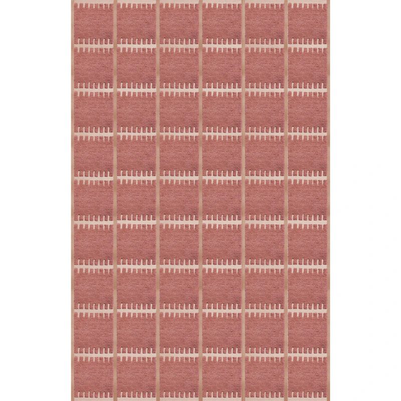 Lilly Wool Rug 180x270 cm, Claret Red