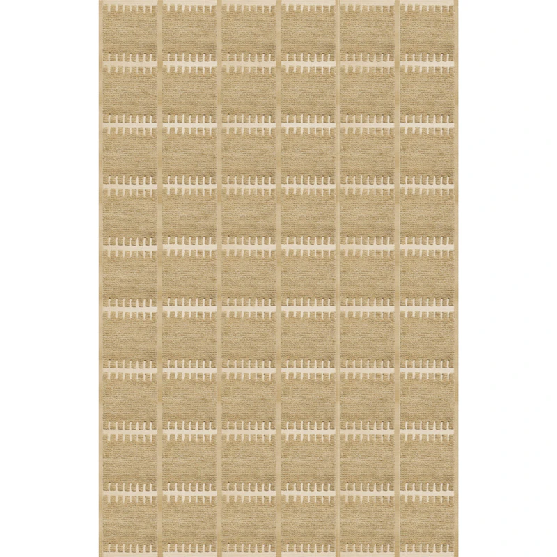 Lilly Wool Rug 300x400 cm, Mustard Yellow