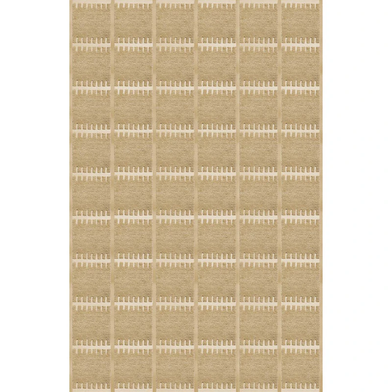 Lilly Wool Rug 200x300 cm, Mustard Yellow