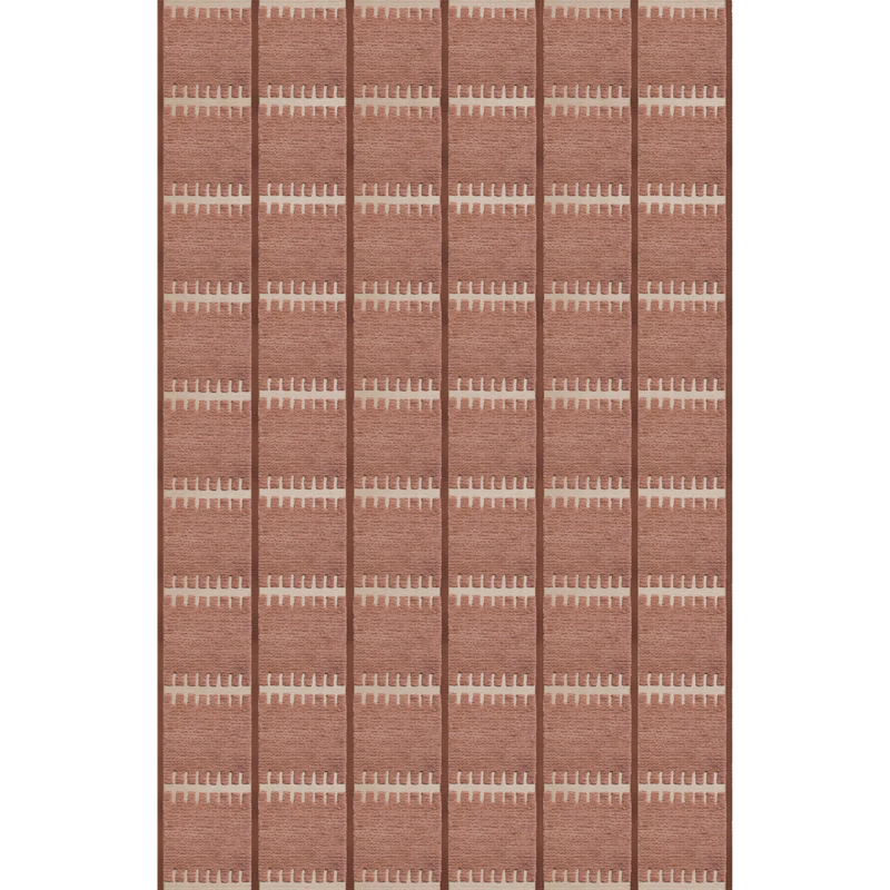 Lilly Wool Rug 300x400 cm, Rust