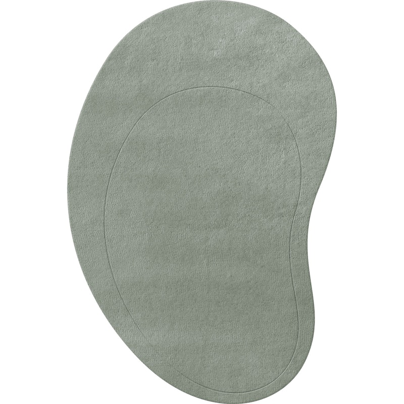 Residue Wool Rug 180x270 cm, Sage