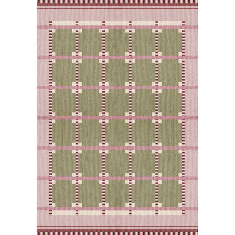 Röllakan Ruth Wool Rug 140x200 cm, Spring Grass