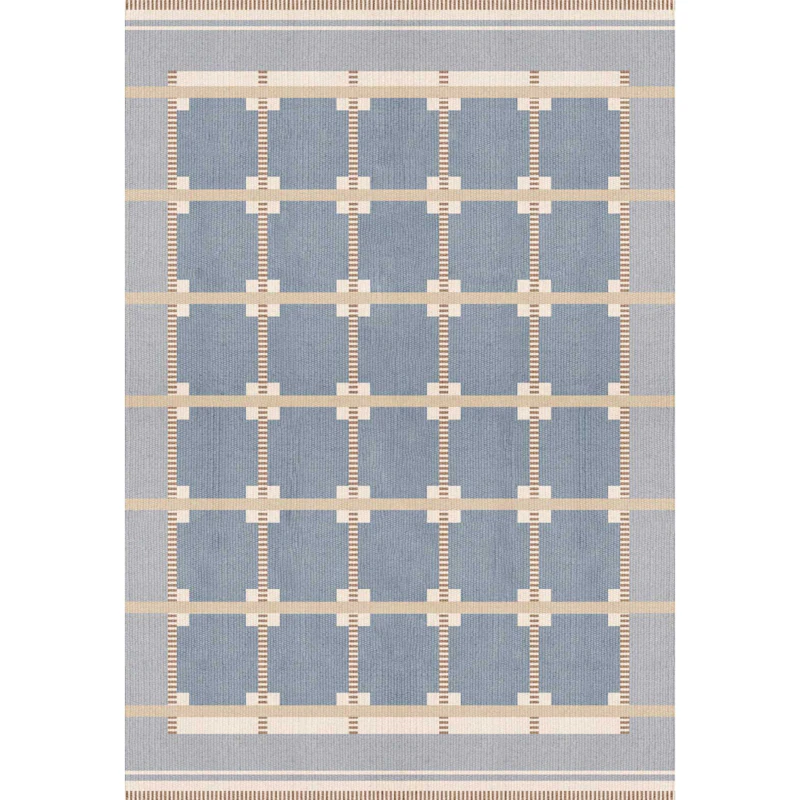 Röllakan Ruth Wool Rug 180x270 cm, Summer Sky