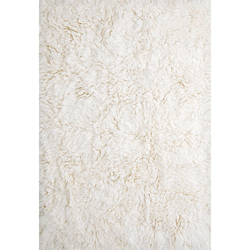 Shaggy Pile Rug 300X400 cm, Bone White