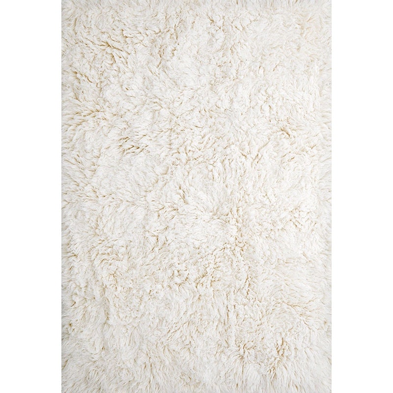 Shaggy Pile Rug 300X400 cm, Bone White