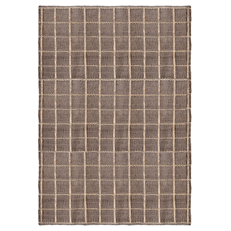 Strata Jute Rug 250x350 cm, Brown