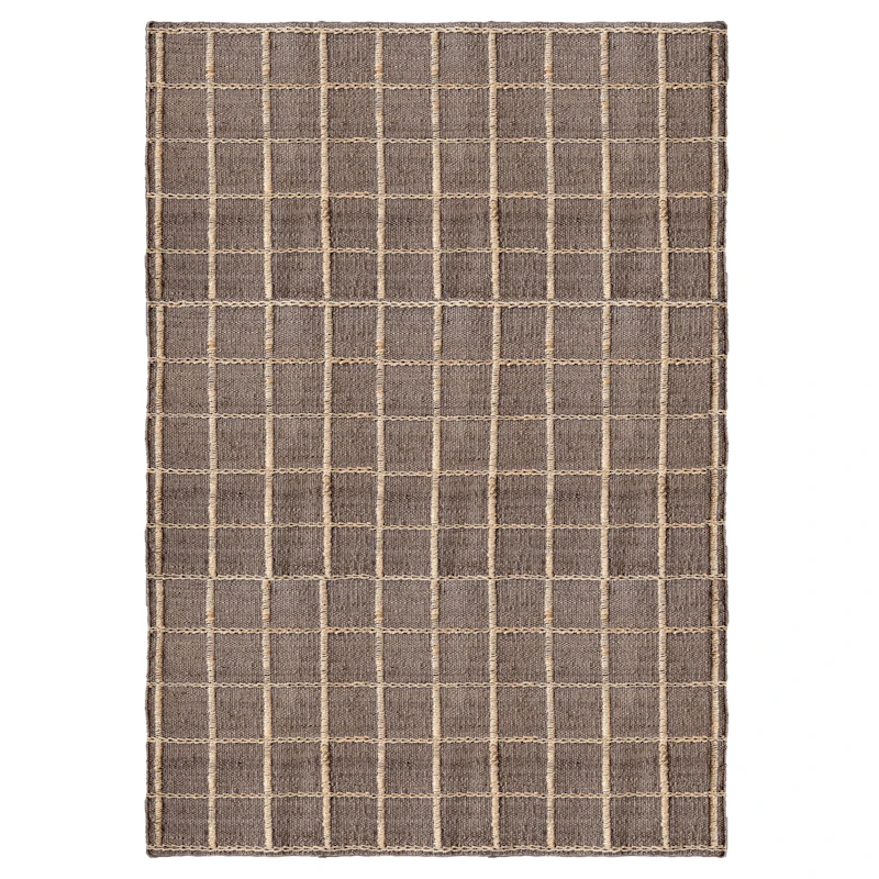 Strata Jute Rug 250x350 cm, Brown