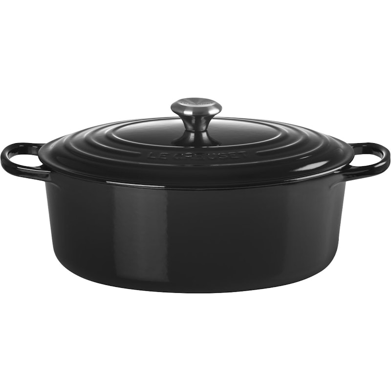 Signature Pot Oval 31 cm, Black