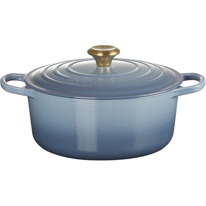 Signature Pot Round 26 cm, Chambray