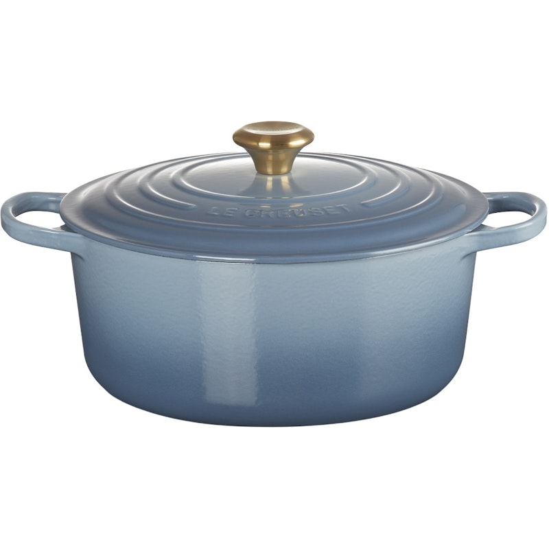 Signature Pot Round 28 cm, Chambray