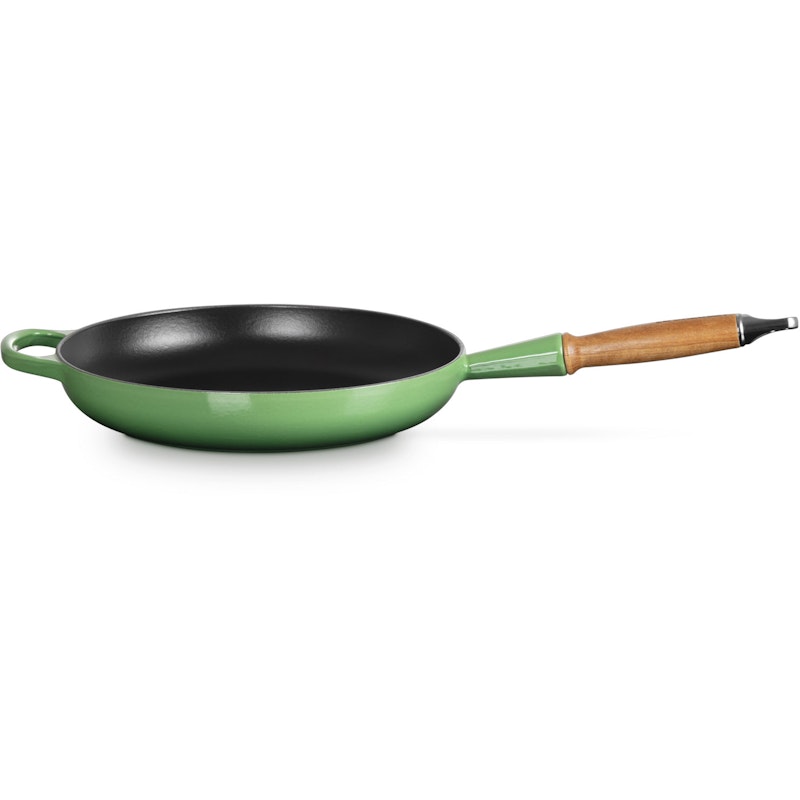 Signature Frying Pan With Wooden Handle 28 cm, Bamboo