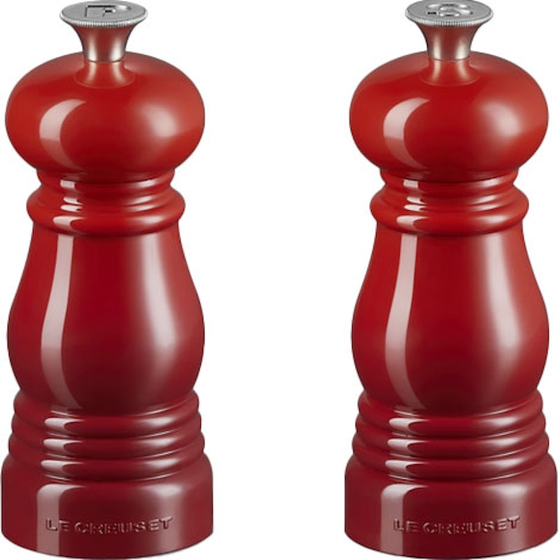 Signature Salt And Pepper Mill Set 11 cm, Cerise
