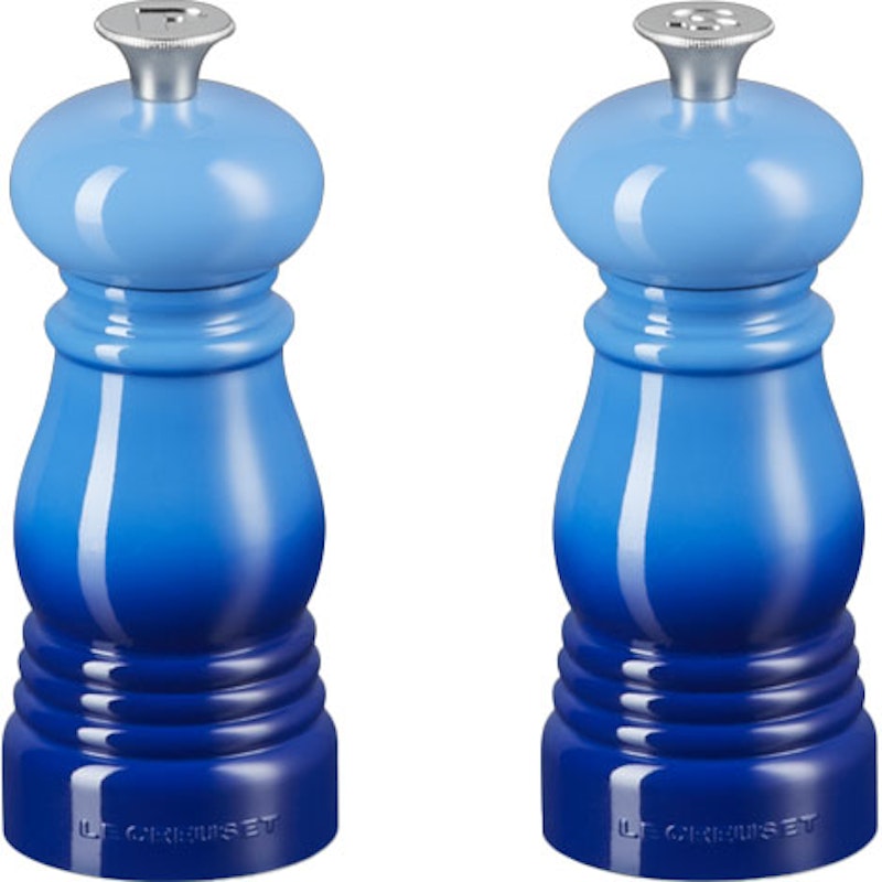 Signature Salt And Pepper Mill Set 11 cm, Azure