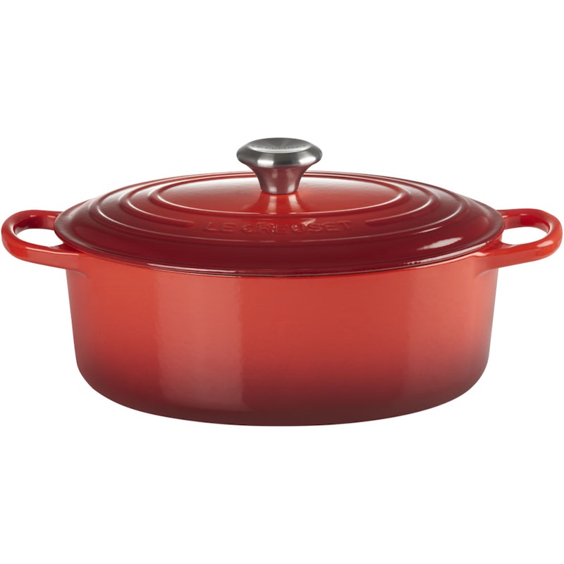 Signature Pot Oval 27 cm, Cerise